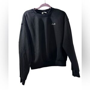 Divided Black Crew Neck Sweater
